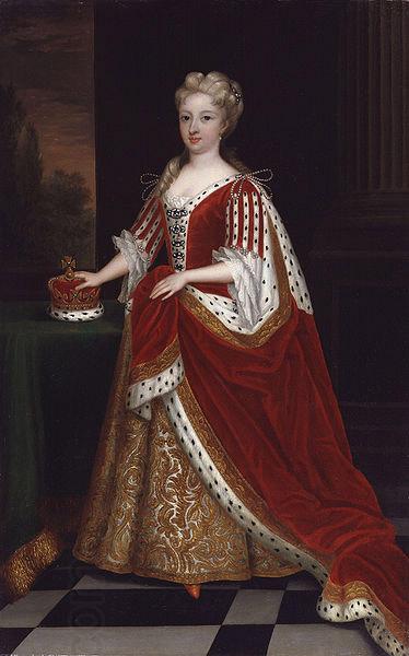 Sir Godfrey Kneller Portrait of Caroline Wilhelmina of Brandenburg-Ansbach China oil painting art